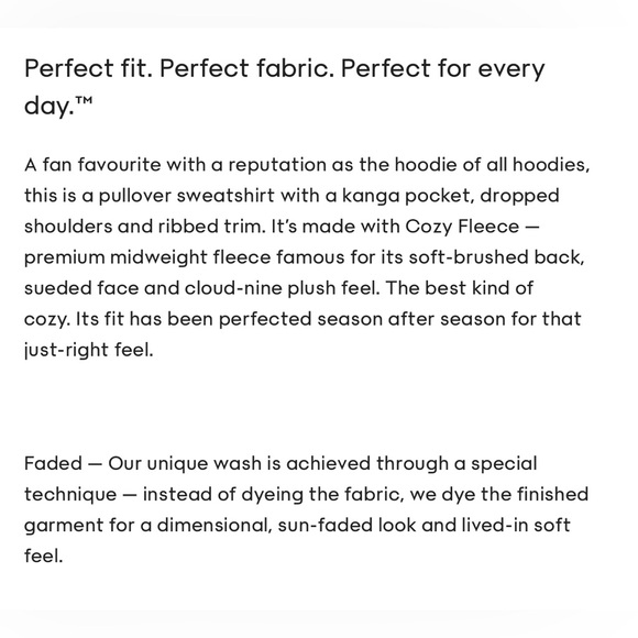 Aritzia TNA cozy fleece perfect fit. - Picture 6 of 7